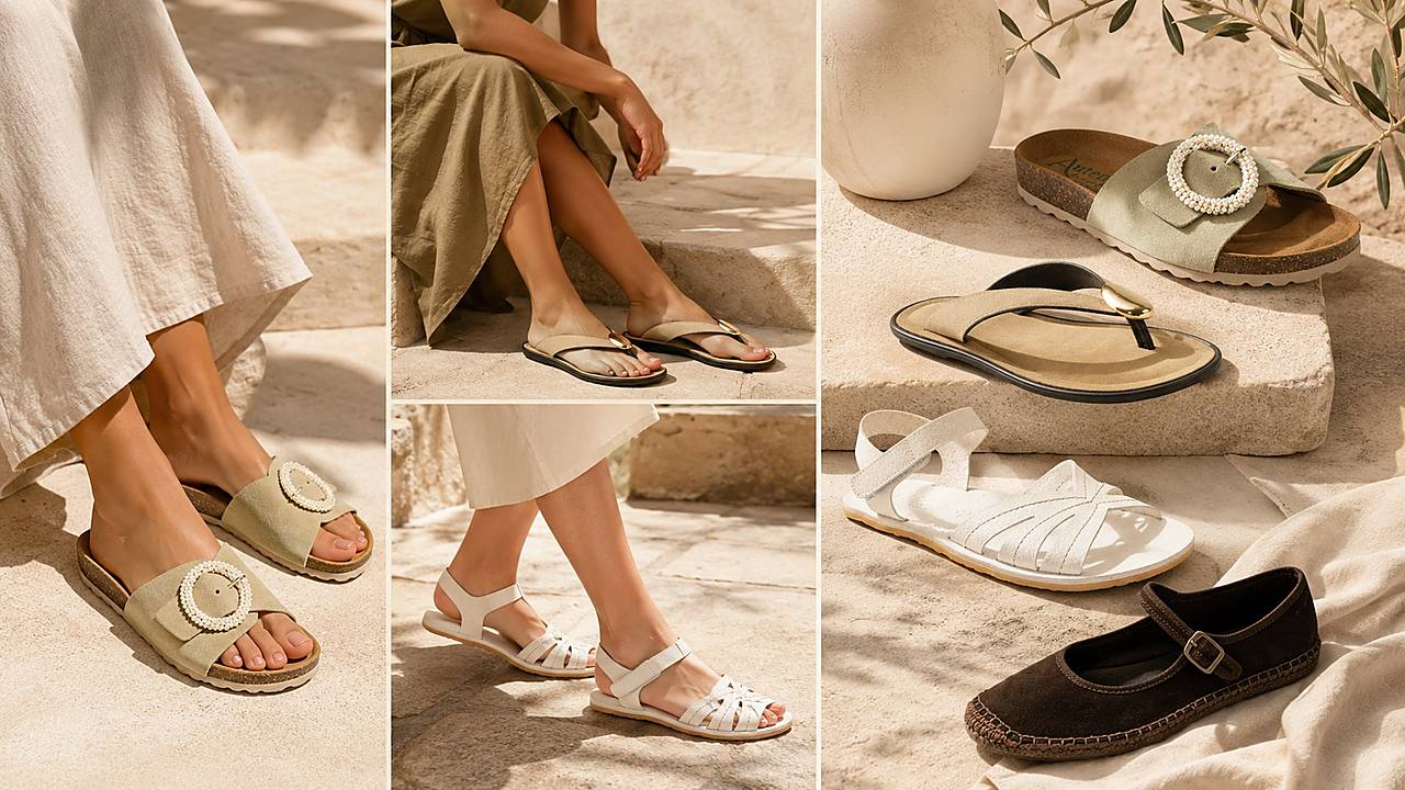Selección editorial de calzado plano de mujer